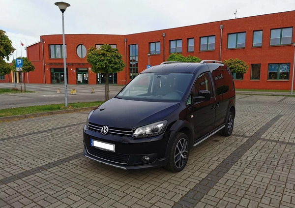 Volkswagen Caddy cena 59999 przebieg: 209000, rok produkcji 2014 z Leszno małe 191